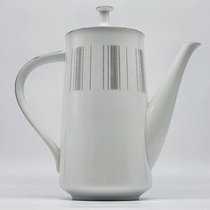 NORITAKE Japan Coffee Pot China "Isabella" #6531 Excellent Condition